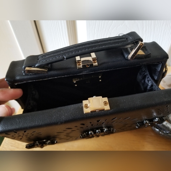 INC Black Purse - Picture 4 of 8